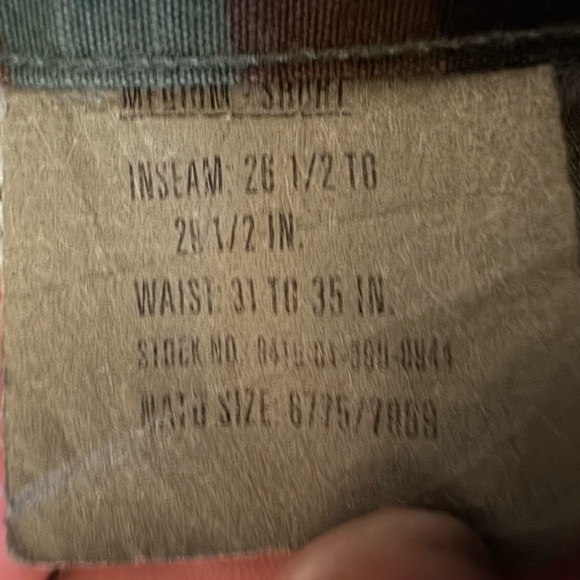 Camo Pants - Waist Size: 31 to 35 - Picture 5 of 6